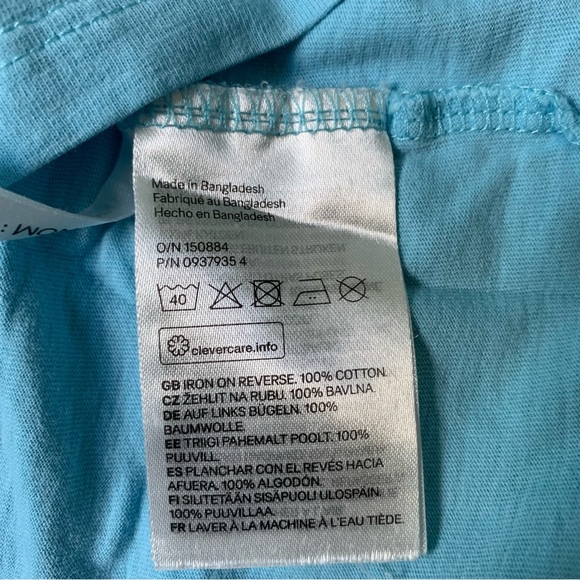 H&M Pokémon Squirtle Tee (Blue) Size 5T/6 - Picture 4 of 4